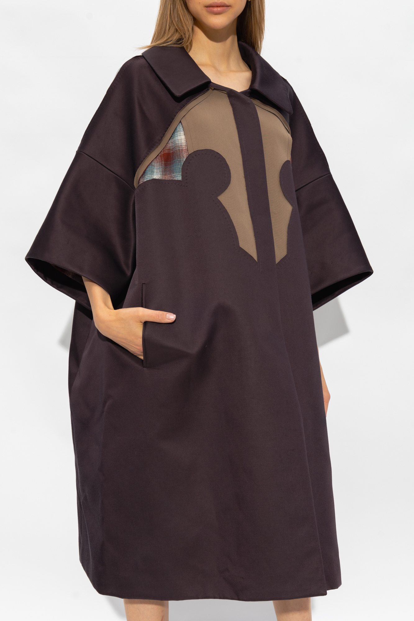 【MAISON MINED】21FW★ BLEND BROWN HALF DOUBLE COAT Seya Double Face Yak Coat Brown – Neighbour